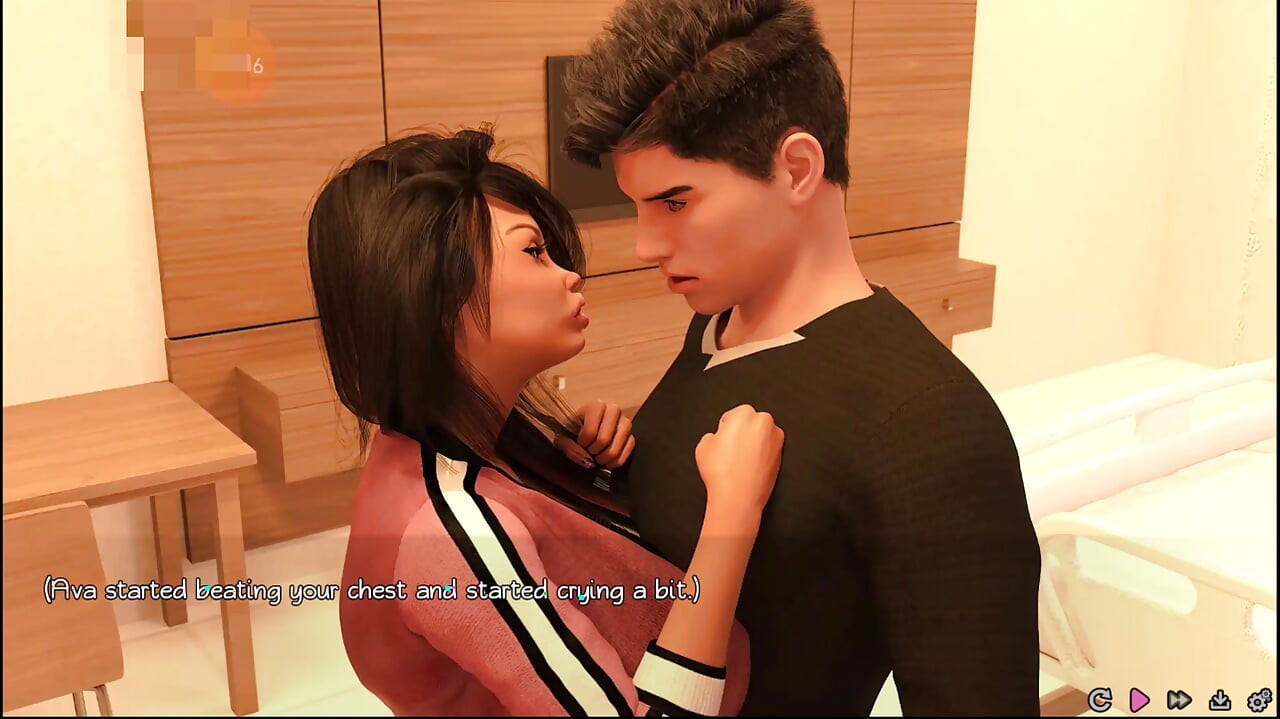 Pure love #7: Lilly and Ava gave Johannes a blowjob