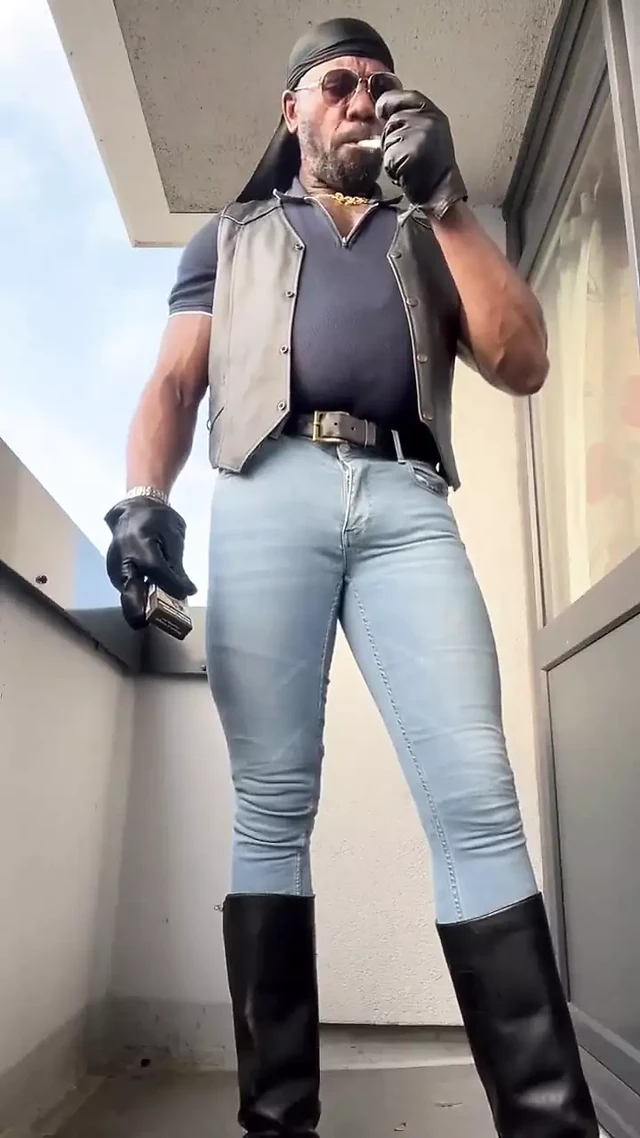 Black Smoking Fetish Attire Compilation