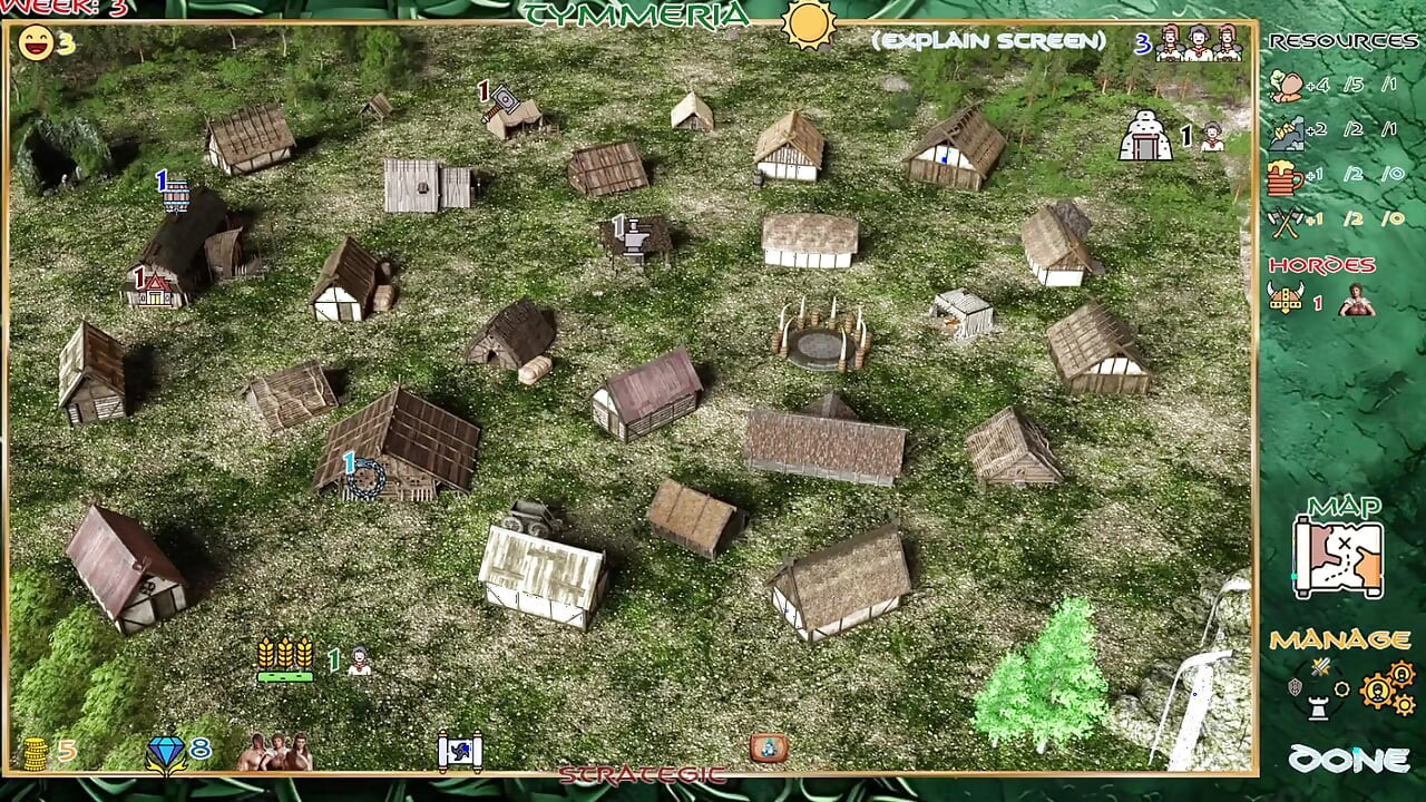 Barbaarse Veroveringen - onderdanige roodharige zuigt aan mijn grote pik