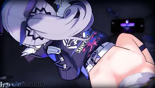 Silverwolf HSR: Geiles gamer-girl verliert immer wieder