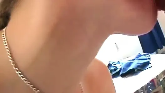 Public Blowjob Tease and Sloppy Fingering Explosion