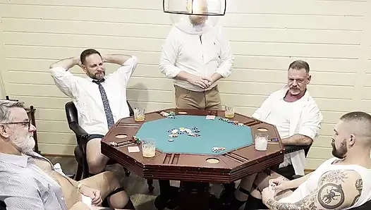 Poker Night Orgy