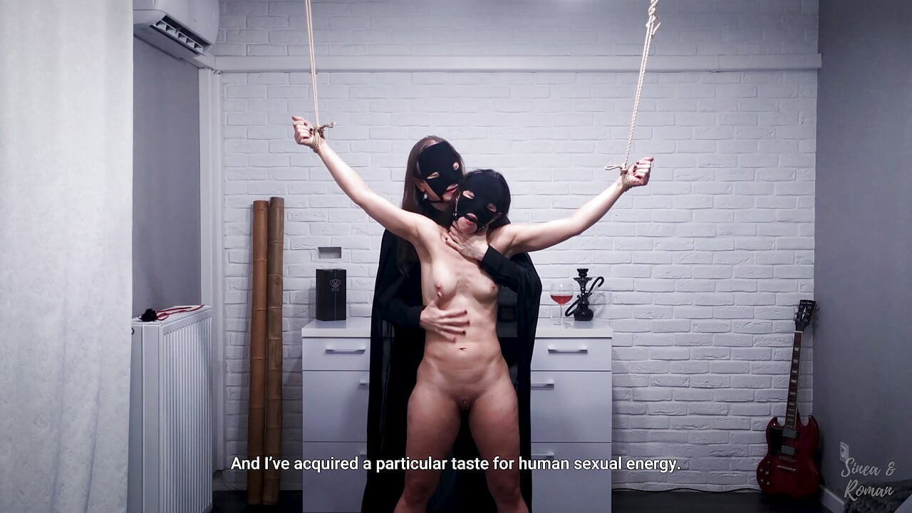 Sinea Gets Tied-up, Edged, and Drained of Her Sexual Energy by Roman the Vampire!