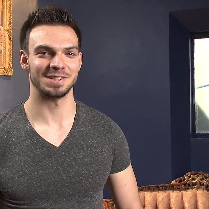 Muscular Stud, Jason Maddox, Begs to Cum in Bondage for the First Time