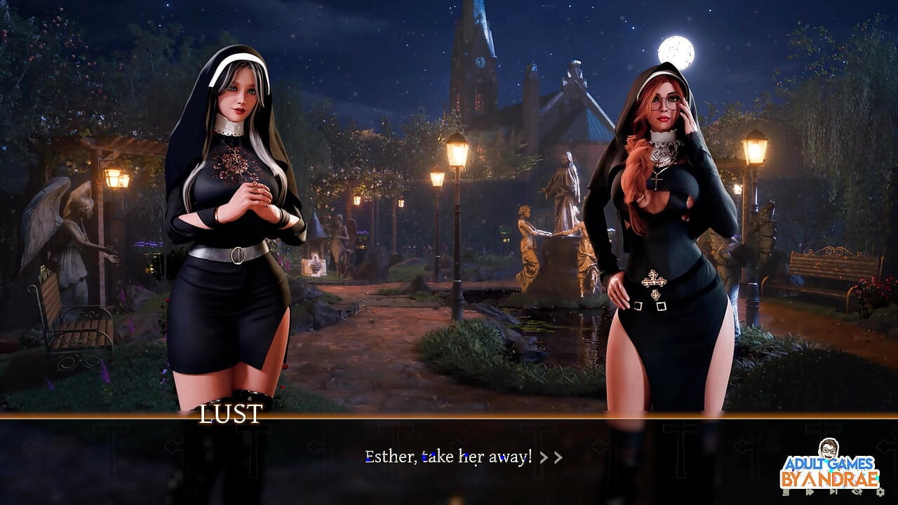 Sisters in Sin Rozgrywka Część 5 - Pożądanie Zbliża Się Do Esther