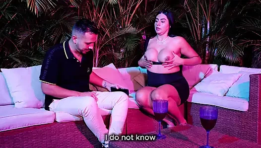 I Meet a Big Ass and Hot Pregnant Woman in a Bar and I Fuck Her Until I Cum in Her Pussy