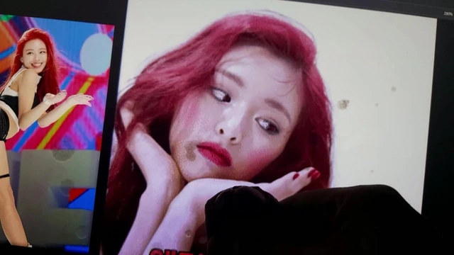 ITZY Yuna Cum Tribute