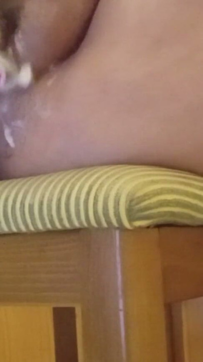 53 Year Old Amateur Shaves Her Hairy Pussy Closeup - Part 2 | Clip 2