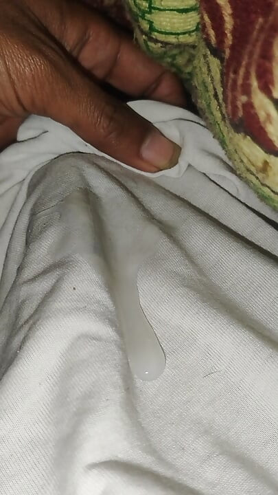 Hot masturbation in hot summer