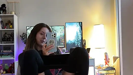 Начало мастурбации!