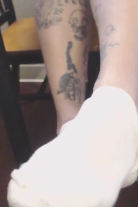 Dirty little ankle socks