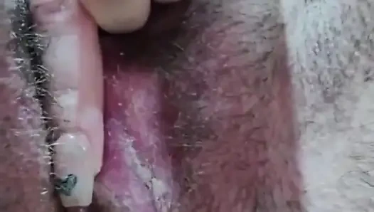 Memek cewek ini dicrot di dalam - close up