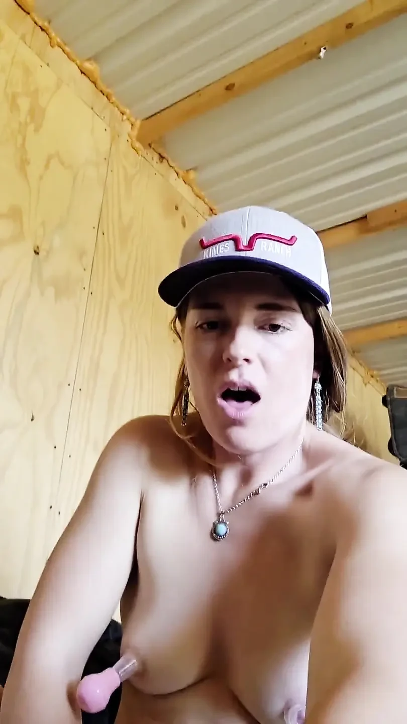Usinf Suction Cups on My Nipples and Clit
