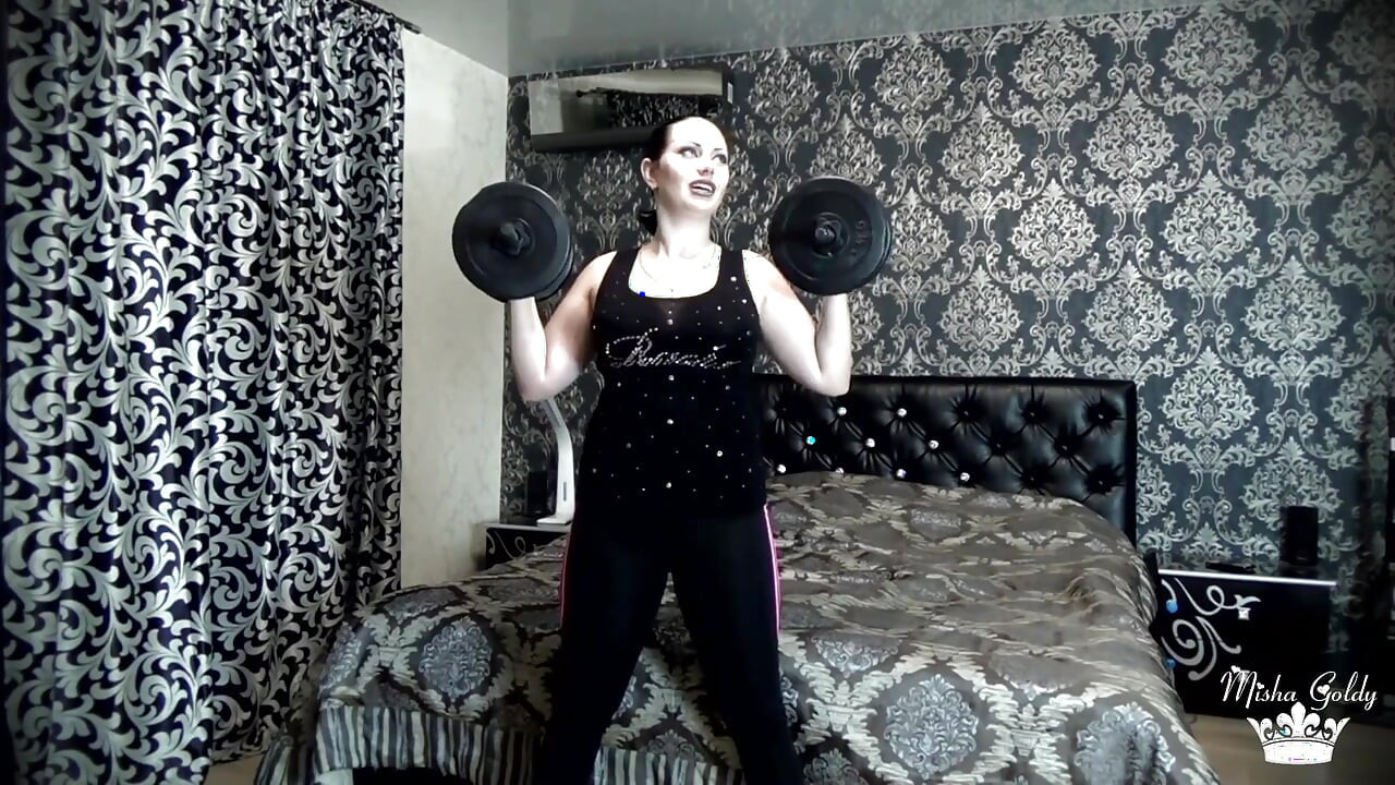 Beating my last weight lifting challenge! More than 50 times per exercise