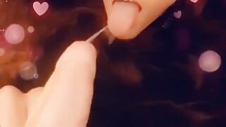 Sissy self facial compilation