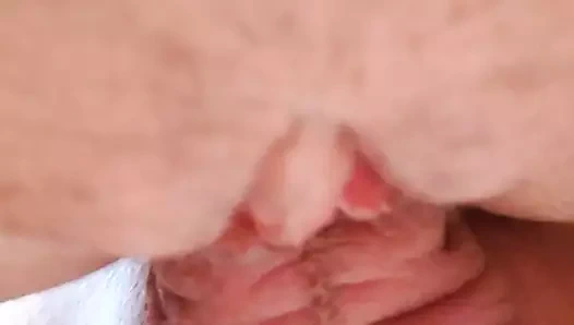 Leckere Muschi von hinten gefickt