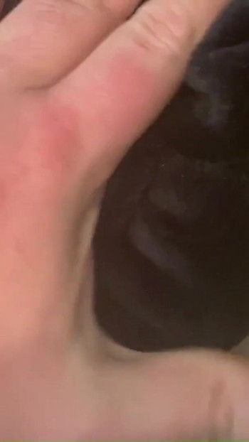 🐾 Caged & Collared in Black Downjacket – Blowjob, Doggy & Cum Finish | Clip 1