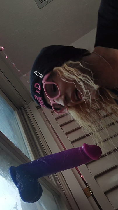 Oiled Up My Booty & Tried Out My New Color Changing Dildo! | Clip 1