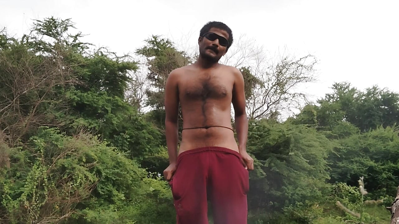 Indian XHard - Living in forest alone doing hard-core exercises