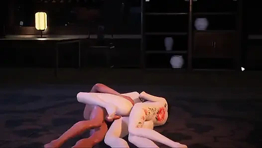 Play Double Flying Activities with Two Sisters