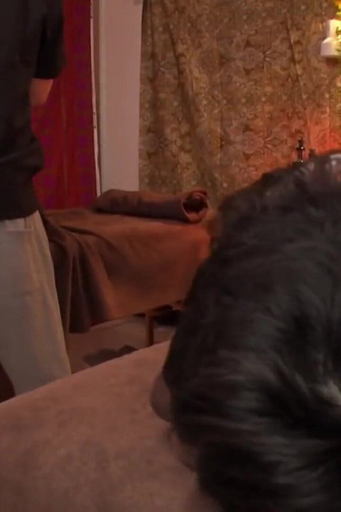 His Wife Was Right Next to Him... an Innocent Spa Session Turned Into the Ultimate Secret Creampie