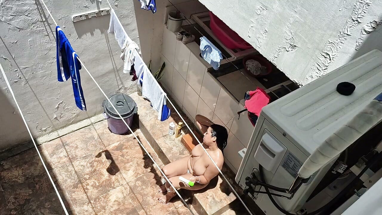 My Neighbor Almost Caught Me Recording Her; I Masturbated Until I Think She Saw Me