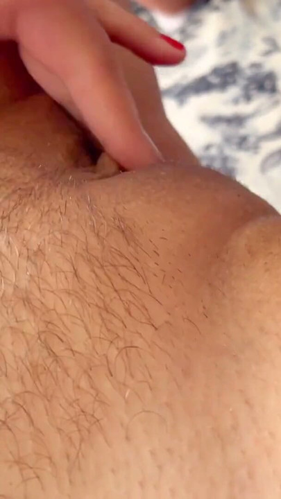 I'm caressing my wet pussy in close-up. Real Female Orgasm. | Clip 2