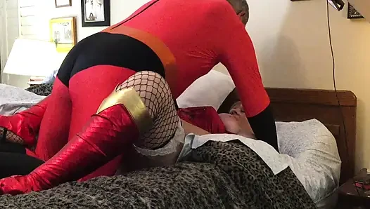Granny Carmen's All-American Superher Sexual Encounters Compilation 8920COMP