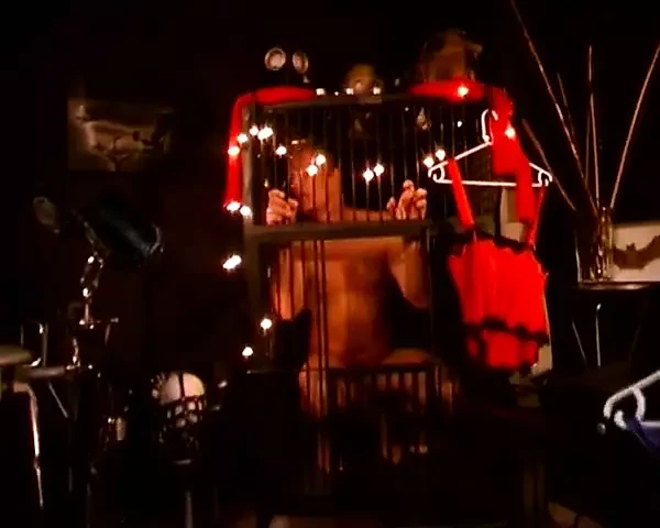 Slave From the Cage Released so He Could Get New Portion of CBT by His Busty Femdom Mistress