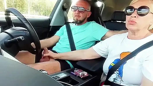 Üvey annemekle aile arabası yolculuğu