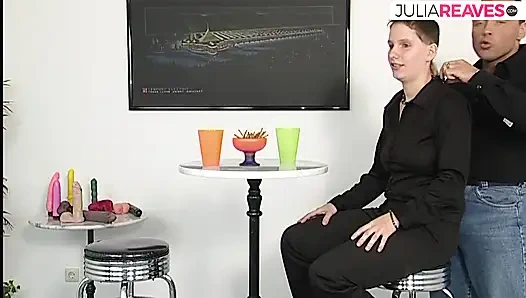 Wild and Naughty Girl Fucks Dildo Salesman