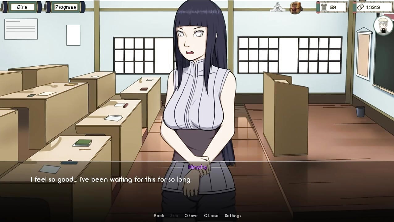 Naruto Hentai - Naruto Trainer v0153 Teil 62 Ficken Hinata auf dem Schreibtisch von Loveskysan69