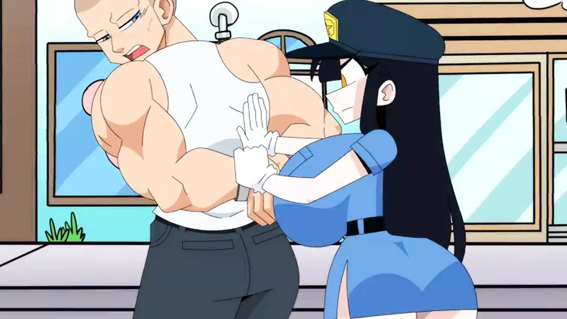 Barista Bombshell (paródia do desenho animado tailblazer) sem censura. 