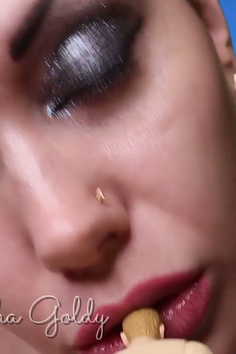 Giantess Transforming You to Tiny Octopus From Shrunken Man and Eating Alive!
