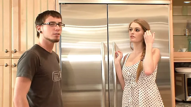 Gorgeous redhead  will do anything to become the best pornstar ever
