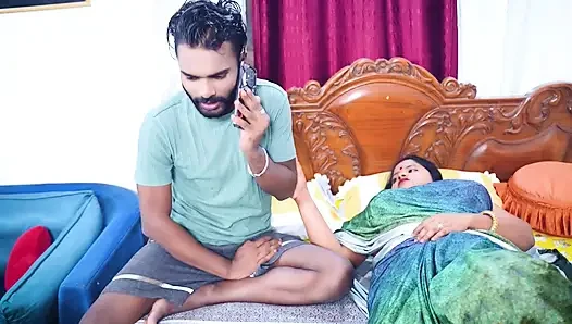 Sauteli maa ka pair dabate dabate chod diya