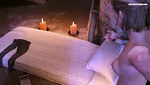 Ellie Rewarding Her Boyfriend With A Sloppy Blowjob And Riding His Cock ( 3D Realistic Animation )