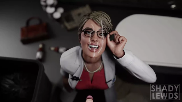 Harley - New Girl Finds Arkham's Gloryhole