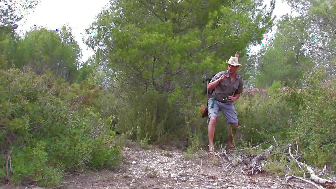 Two horny sluts get pounded outdoors