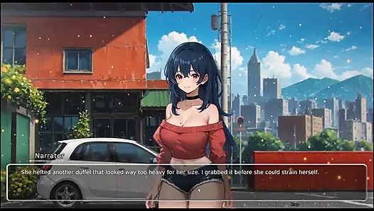Bluring the walls ROMANCE Hentai Game Ep.1 My GF expose her PERFECT ASS in the STREET !
