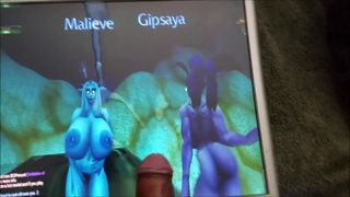 Cum Tribute for Gipsaya and Malieve.