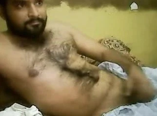 Hairy Bear stroking