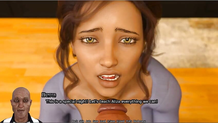 Power Vacuum - Gameplay - Roleplay - Ophilla - Ntr Scene - Big Boobs MILF Gets Fucked by an Old Man