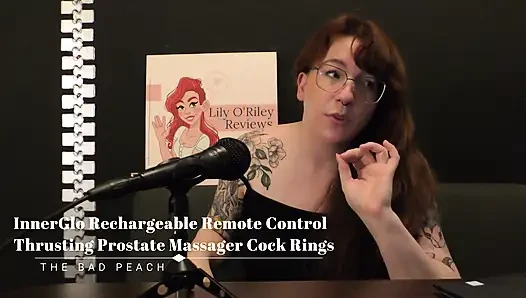 NSFW Review of a Remote Control Thrusting Prostate Massager From the Bad Peach