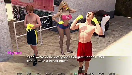 Gangbang Blowjob at Beach - Project Myriam - Life and Explorations - E62