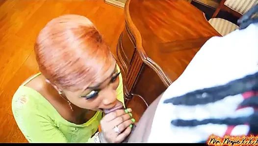 Nalliah Storm Reads the Cards and Gets Ass Cheeks Painted