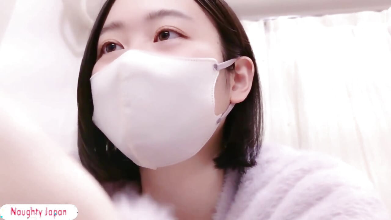 Pale Cute Woman with Natural Charm, Playful Curiosity Captured in Intimate Self-focused Moment 2nd
