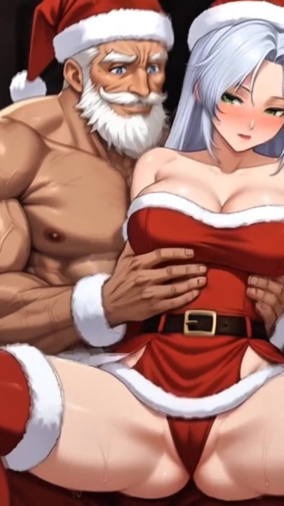 "Naughty Santa Punishes Submissive Mrs. Claus on Christmas Night – Hentai Anime" | Clip 3