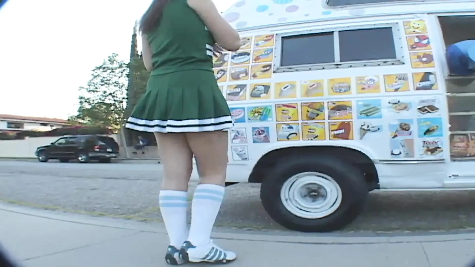 Ice cream dude fuck hot teen cheerleader