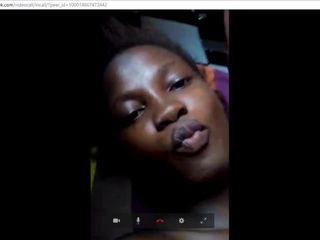 Nigerianisches Mädchen Selfi